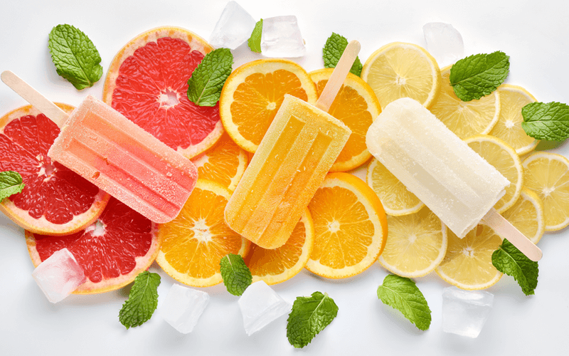 Refreshing Homemade Popsicles